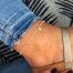 tobillera de plata circulos Platajewels